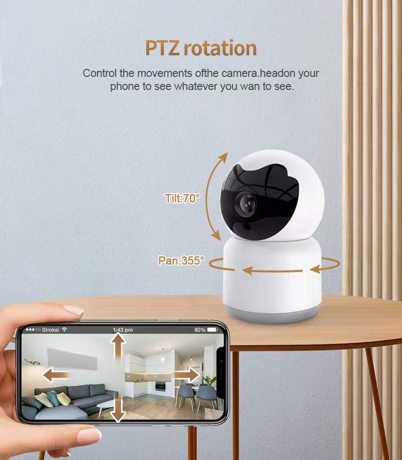 Clear vision 360° guarding Smart Camera(图1)