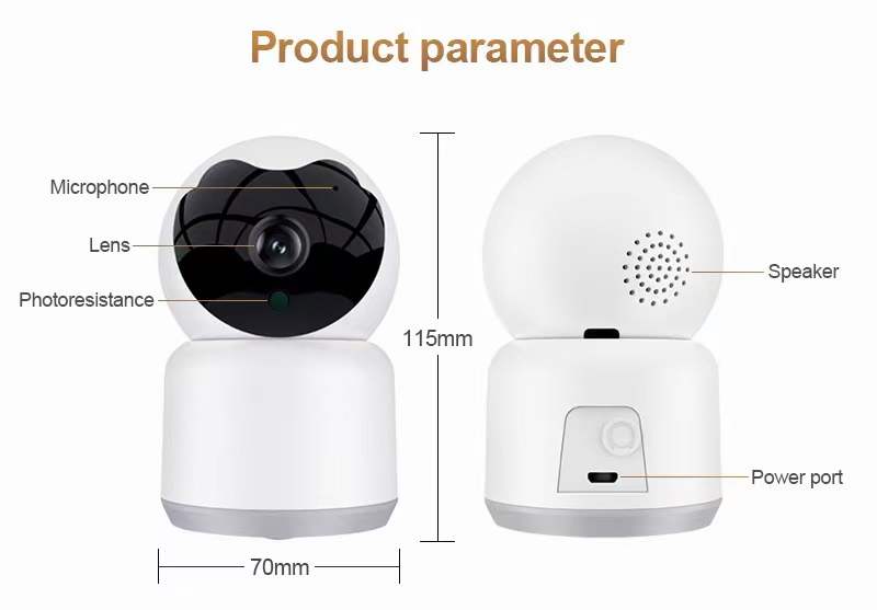 Clear vision 360° guarding Smart Camera(图7)